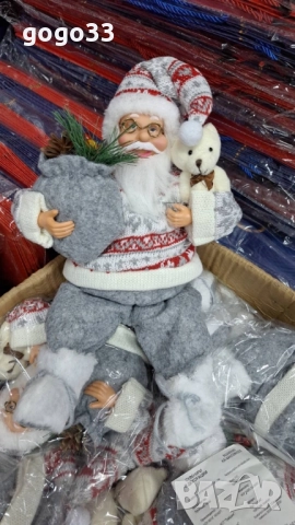 голям Дядо Коледа с торба , снимка 3 - Декорация за дома - 52587796