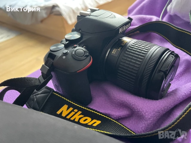 Фотоапарат Nikon D3500, снимка 2 - Фотоапарати - 51182045