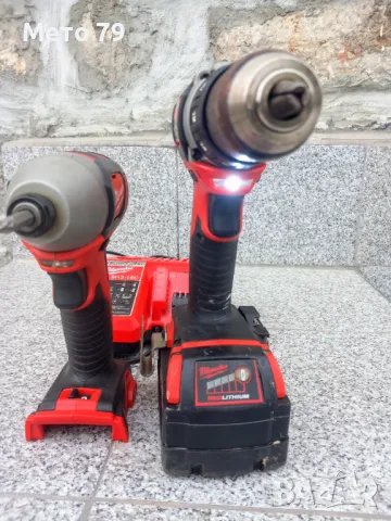 Milwaukee M18 BDD и M18 BID Винтоверт и Импакт, снимка 8 - Винтоверти - 49613835