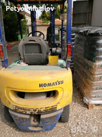 Мотокар KOMATSU,бензин ., снимка 4 - Индустриална техника - 51264642