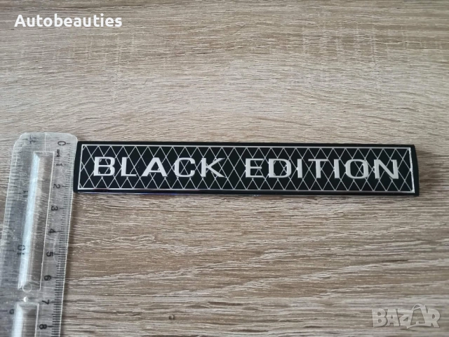 Емблема Toyota Black Edition, снимка 6 - Аксесоари и консумативи - 53900382