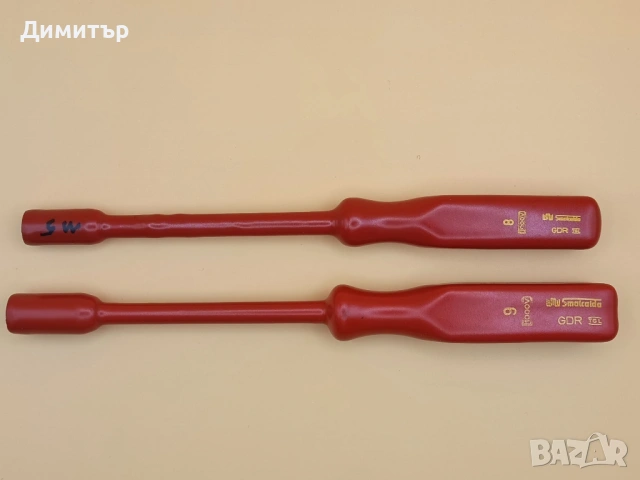 Smalcalda изолирани отвертки вътрешен шестостен 8 мм и 9 мм