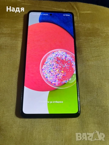 Samsung Galaxy A52 S-5G,128GB/6GB,Dual SIM,Black, снимка 3 - Samsung - 53396712