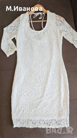 Нова дамска рокля дантела размер М , снимка 12 - Рокли - 50914608