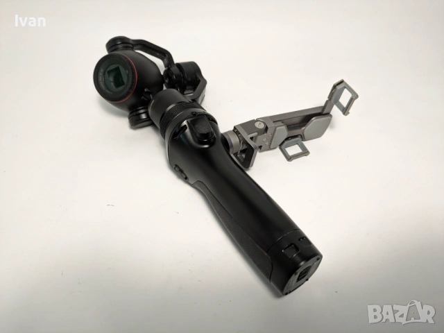 DJI OSMO+ PLUS Ръчна 4K 12MP стабилизираща камера + Z-AXIS монтажно рамо гимбал, снимка 4 - Камери - 53587453
