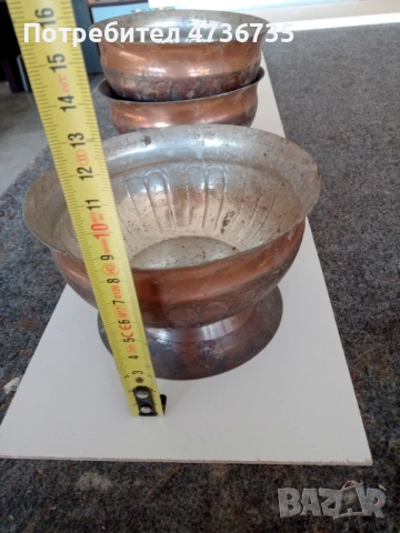 Медна купа , снимка 4 - Антикварни и старинни предмети - 53847315
