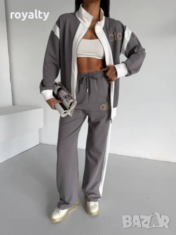 Alo Сив Дамски Комплект НА ЕДРО , снимка 3 - Спортни екипи - 52884186