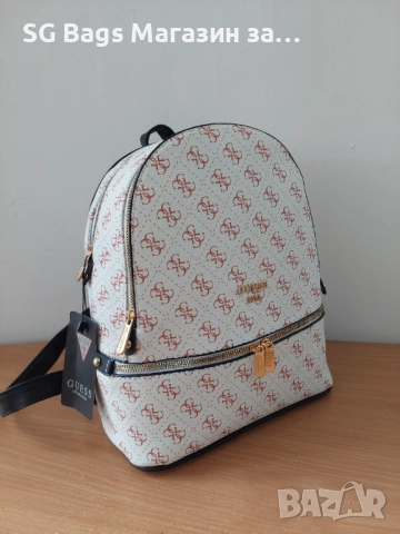 Guess дамска чанта тип раница дамска раница дамска раничка код 221, снимка 12 - Раници - 43958148