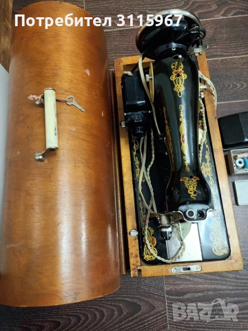 Стара руска шевна машина, снимка 3 - Антикварни и старинни предмети - 53849437