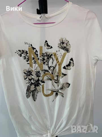 Тениска на марката H&M за ръст 170 подходяща за S, снимка 2 - Тениски - 45780996