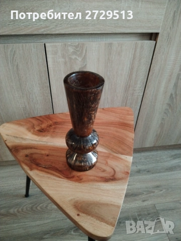 Ваза тъмен каталин СОЦ, снимка 8 - Вази - 53936098