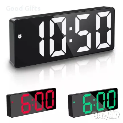 Smart LED Дигитален часовник с големи цифри GH0712l