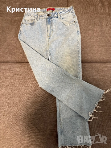 Сини дънки Guess, снимка 2 - Дънки - 52618413