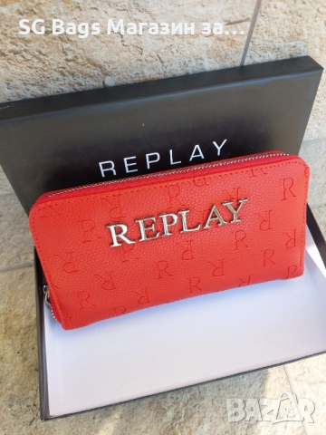 Replay дамско портмоне дамски портфейл код 230, снимка 5 - Портфейли, портмонета - 43966282
