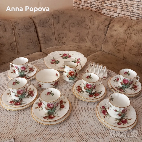 Английски сервиз за чай/кафе Hammersley, снимка 2 - Антикварни и старинни предмети - 53881461