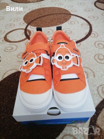 Нови Clarks Disney Nemo, снимка 6 - Детски маратонки - 45793042