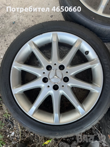 17 цолови алуминиеви джанти за Мерцедес, снимка 4 - Гуми и джанти - 52988569