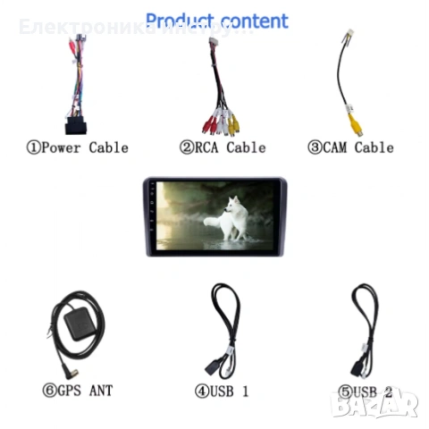 Android мултимедия GPS навигация CarPlay Android Auto + Камера – за Audi A3 (2003–2011), снимка 2 - Аксесоари и консумативи - 54063962