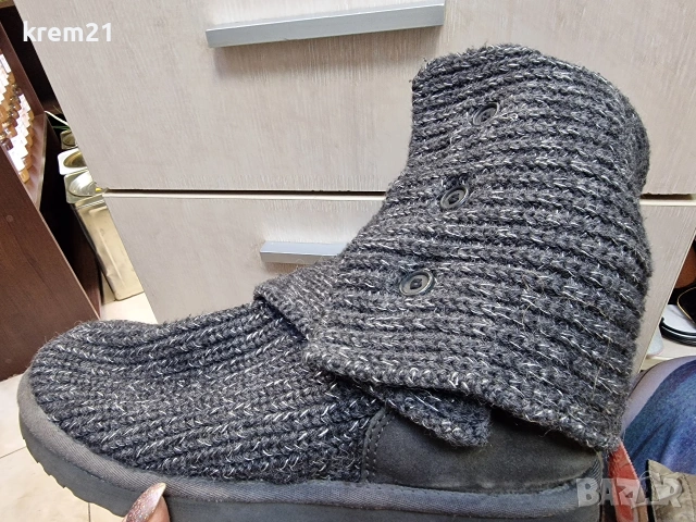 UGG дамски ботуши вълна 41 номер , снимка 4 - Дамски ботуши - 53176715