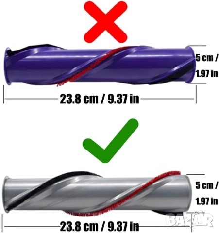 Резервна ролкова четка за Dyson V11, снимка 5 - Други стоки за дома - 52051750