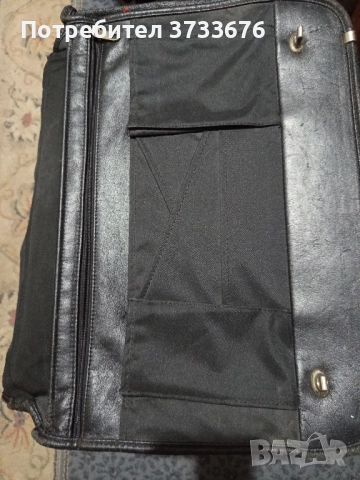 Кожена чанта SAMSUNITE,естествена кожа.Подходяща и за лаптоп., снимка 3 - Чанти - 50717108