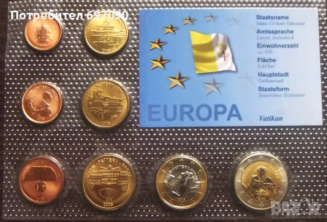 Ватикана - евро сет -2006