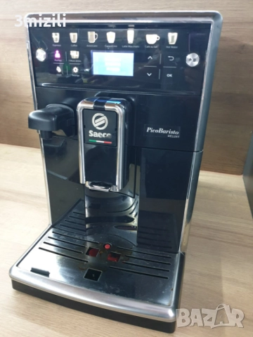 Saeco PikoBaristo De Luxe - внос от Германия , с БГ меню., снимка 3 - Кафемашини - 52946688