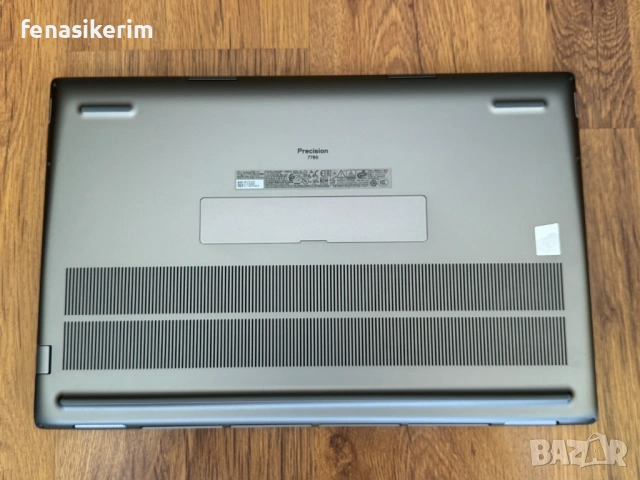 17.3 FHD Core i9-13950HX DELL Precision 7780 32GB DDR5/512GB NVMe/Nvidia RTX A3500 Ada 12GB/Бат 6ч, снимка 6 - Лаптопи за работа - 54226819