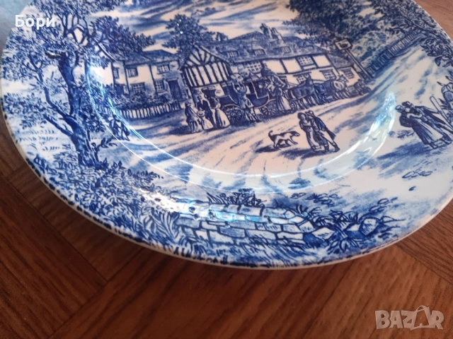 Английска чиния, снимка 3 - Сервизи - 52117440