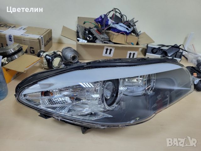 Десен фар фарове BMW F10 Халогенен desen far farove бмв ф10 halogenen, снимка 7 - Части - 46249514