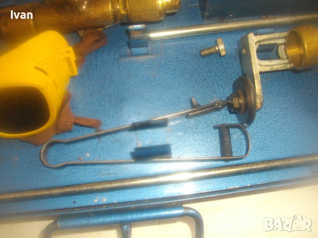 HORNUNG Старо качество НЕМСКИ комплект ГОРЕЛКИ за оксижен газо-пламъчно рязане заваряване спояване , снимка 7 - Други инструменти - 54071782