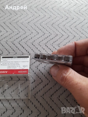 Стара микро касета Sony #2, снимка 5 - Други ценни предмети - 53385826
