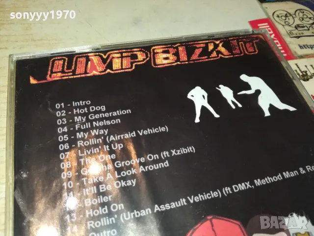 LIMP BIZKIT CD 1804252223, снимка 13 - CD дискове - 49945857