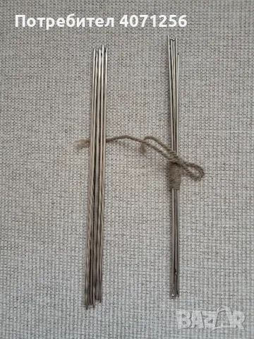 Игли за плетене две и  на една кука, снимка 2 - Други - 47469373