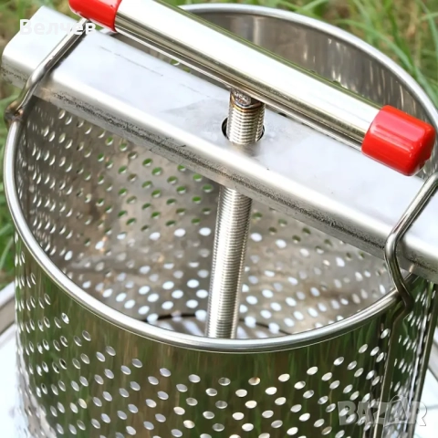 Ръчна преса за грозде,сокове,мед, снимка 5 - Други инструменти - 51454474