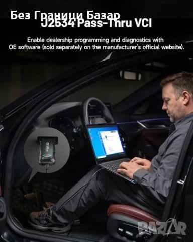 Нов TOPDON ONE Професионален OBD2 Скенер J2534 CAN-FD DoIP за кола диагностика, снимка 5 - Друга електроника - 53811361