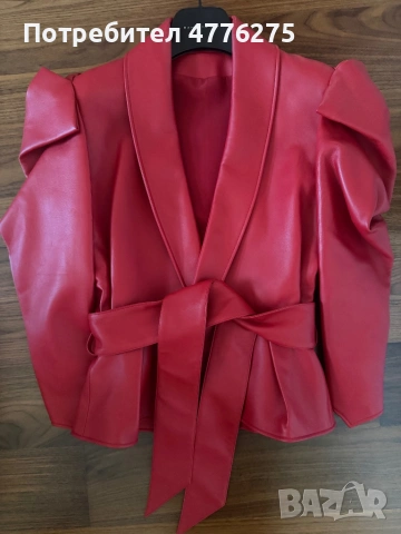 кожено яке, снимка 10 - Якета - 54074308