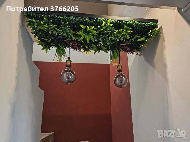 Дизайнерска лампа, снимка 9 - Лампи за таван - 53926434