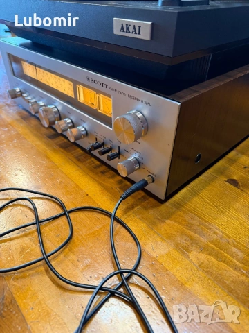 Ресивър SCOTT и грамофон AKAI, снимка 4 - Ресийвъри, усилватели, смесителни пултове - 54142370