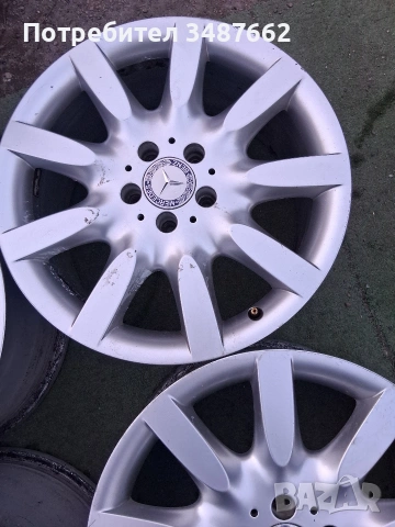 18цола за Мерцедес BORBET 8.5j ×18 ет43 5×112 ц.66.6мм , снимка 2 - Гуми и джанти - 53829352