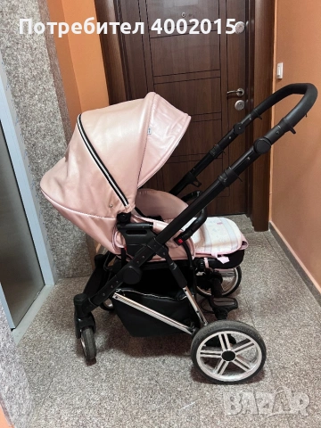 Бебешка количка Adbor еко кожа