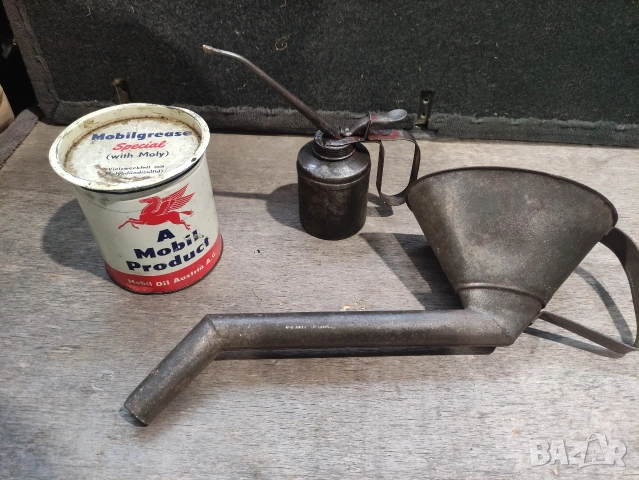 Масльонка WESCO, Фуния и Кутия Mobil ​