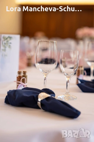 Сребристи пръстени (рингове) за салфетки с дизайн „Перо“ – 200 бр., снимка 2 - Декорация за дома - 53909721