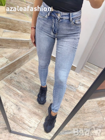 Дънки слим фит с push up ефект, снимка 9 - Дънки - 52733657