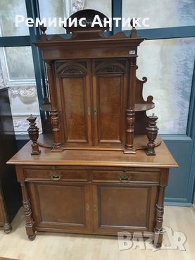 Art Deco бюфет от около 1930г, снимка 2 - Бюфети - 51653968