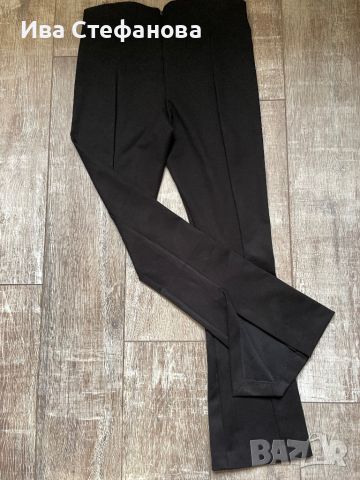Черен ХЛ размер нов елегантен висока талия официален еластичен панталон Reserved , снимка 8 - Панталони - 45572676