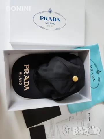 Мъжка дамска бейзболна шапка Prada, снимка 8 - Шапки - 49257380