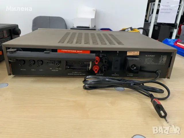 BLAUPUNKT R-4200 усилвател, снимка 2 - Ресийвъри, усилватели, смесителни пултове - 49543603