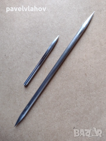 Шила - комплект от два броя стоманени пръти със заострени краища