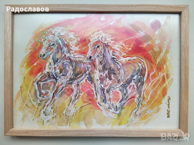 ''Коне'' / картина, оригинал /